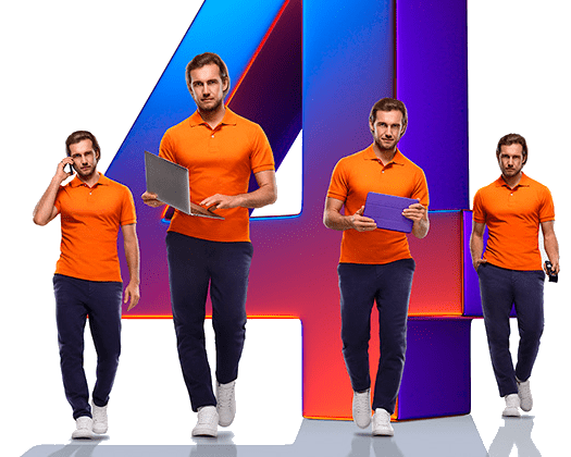 Великолепная четверка Ростелеком в деревня Халилово (Республика Башкортостан)